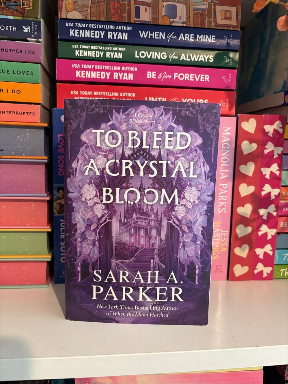 To Bleed a Crystal Bloom by Sarah A. Parker